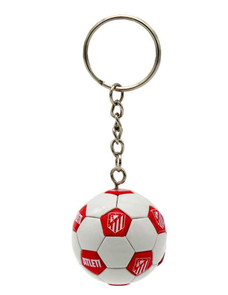 Llavero mini balón Atlético de Madrid