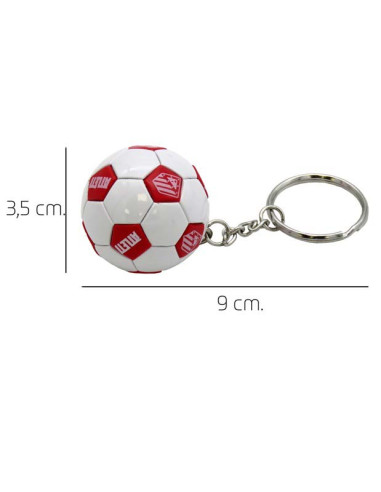 Llavero mini balón Atlético de Madrid