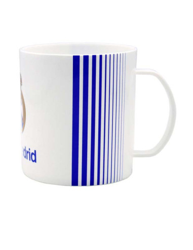 Taza Real Madrid polipropileno microondas 340 ml.