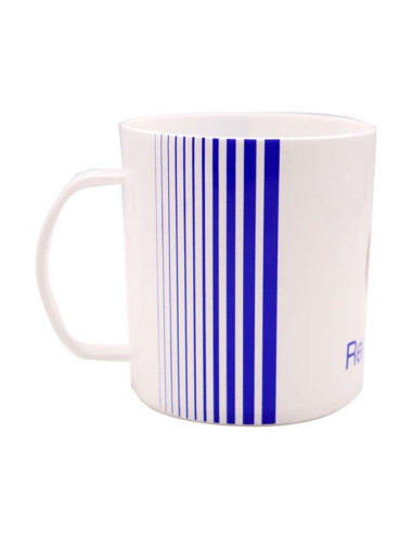 Taza Real Madrid polipropileno microondas 340 ml.