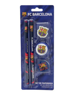 FC Barcelona set 5 piezas de papelería
