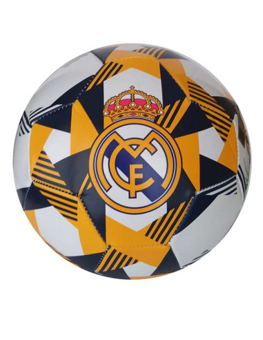 Balón reglamento Real Madrid T5 azul marino naranja