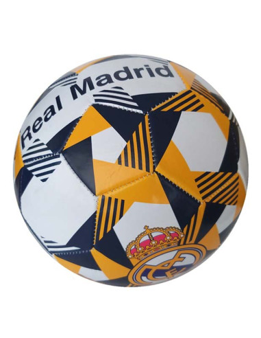 Balón reglamento Real Madrid T5 azul marino naranja
