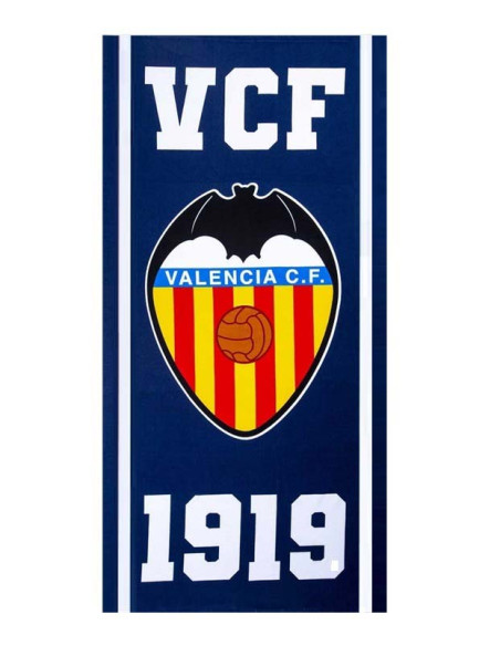 Toalla grande Valencia CF 1919 baño piscina y playa