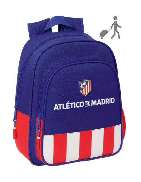 Mochila infantil Atlético de Madrid adaptable carro