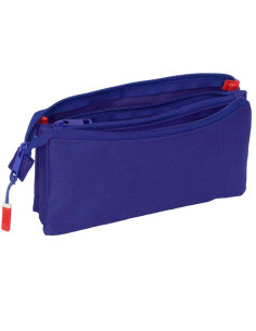 Estuche triple Atlético de Madrid azul rojiblanco 2