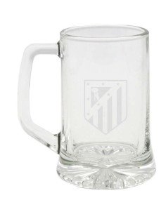Jarra vidrio Atlético de Madrid 280 ml.