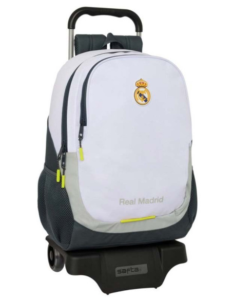 Mochila grande Real Madrid con carro escolar 2025-26