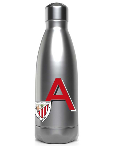 Botella acero inoxidable Athletic Club letra A 550 ml.