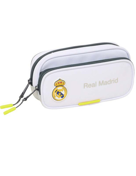 Estuche escolar Real Madrid 2 departamentos 2025-26