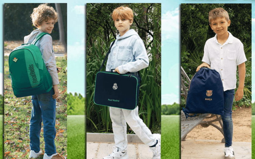 mochilas oficiales de futbol