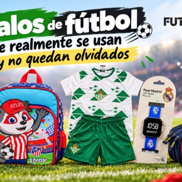 regalos de fútbol que se aprovechan