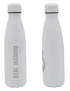 Real Madrid botella acero inoxidable blanca doble pared 2