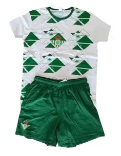Real Betis Pijama manga corta de verano infantil triángulos