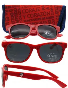 Gafas de sol infantiles del Atlético de Madrid con funda