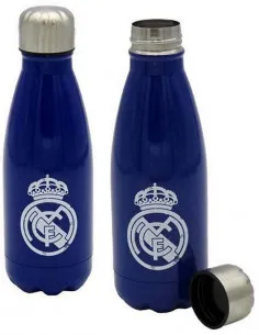 Botella de acero inoxidable azul Real Madrid 550 ml.