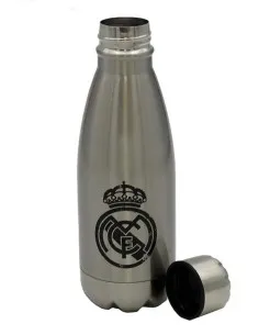 Botella de acero plateada Real Madrid 550 ml. 2