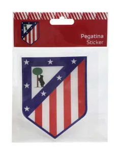 Atlético de Madrid Sticker relieve escudo rojiblanco